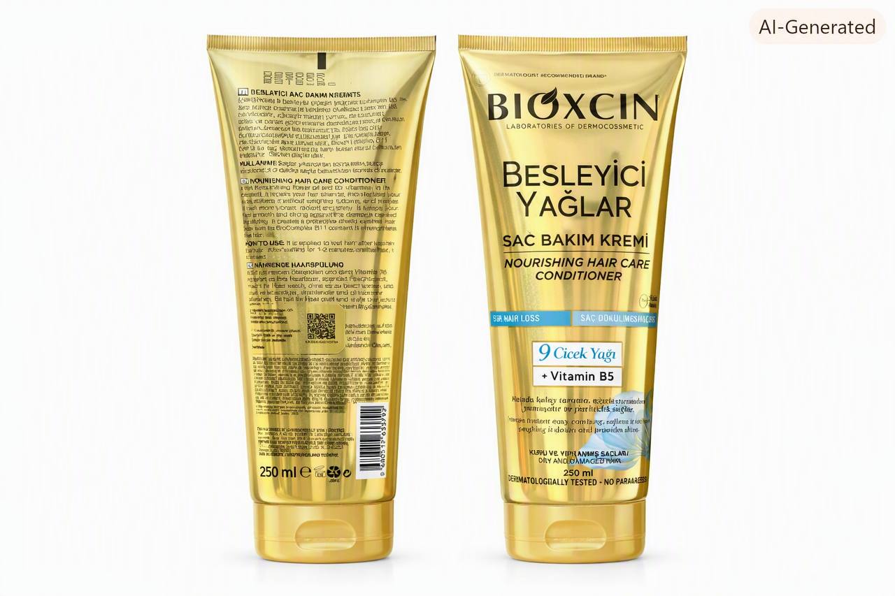 ماسک مو داخل حمام طلایی بیوکسین bioxin
