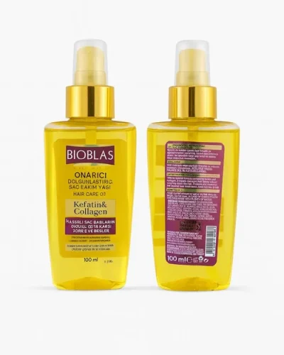 روغن مو آرگان بیوبلاس اصل برای ترمیم موهای خشک، وز و آسیب‌دیده با جذب سریع و بدون ایجاد چربی